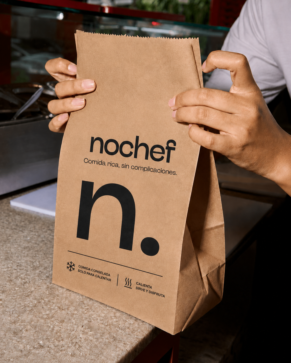 Bolsa NoChef de papel kraft